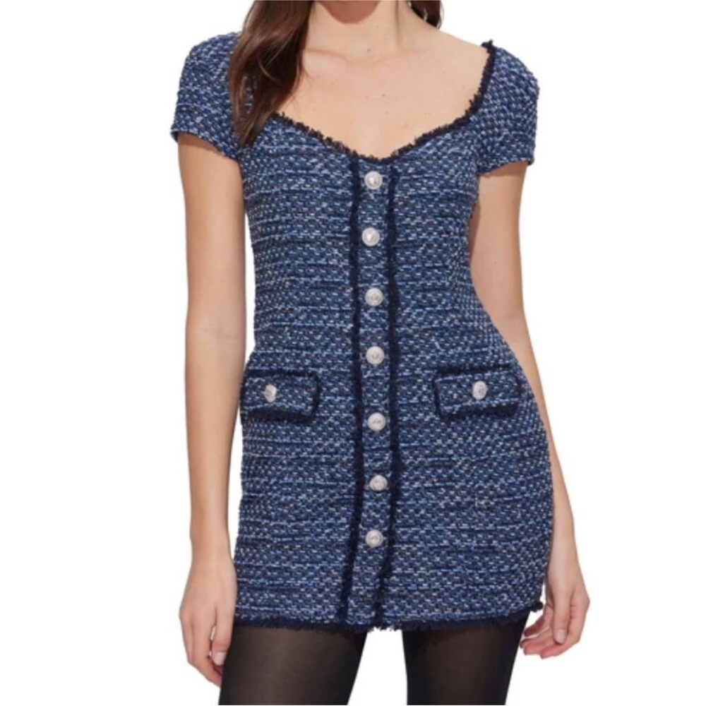 NWT generation love tweed dress size L